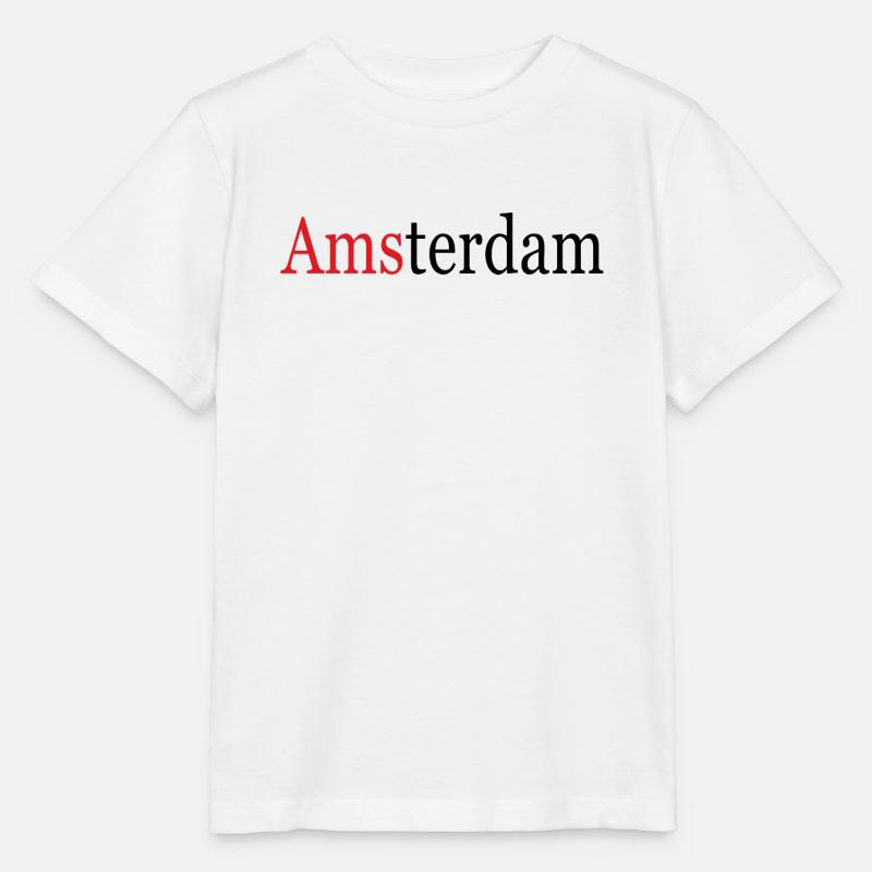 Amsterdam - Stanley/Stella MINI CREATOR Kids’ T-Shirt - white