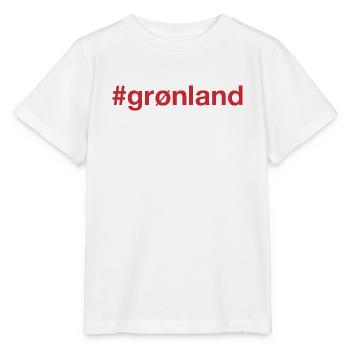 GRÖNLAND Grönland Hashtag - Stanley/Stella Kinder T-Shirt MINI CREATOR  - Weiß - Vorne - Maike (125cm)