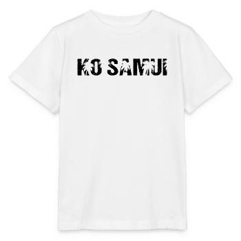 Ko Samui Thailand Palmen - Stanley/Stella Kinder T-Shirt MINI CREATOR  - Weiß - Vorne - Maike (125cm)