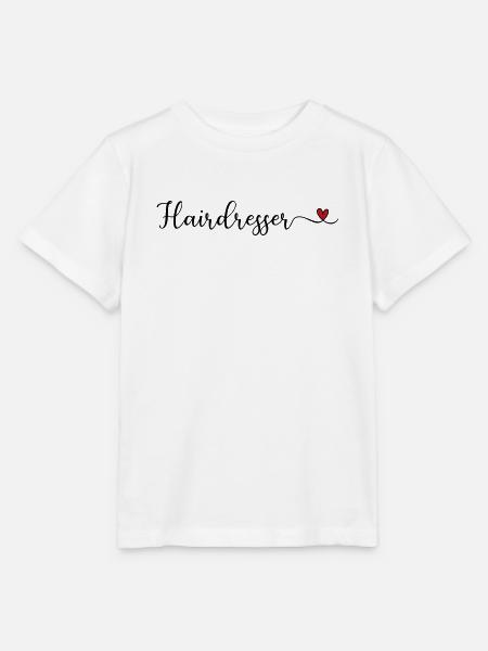 Friseurherz - Stanley/Stella Kinder T-Shirt MINI CREATOR - Weiß