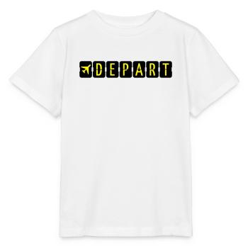 Départ - T-shirt bio MINI CREATOR Stanley/Stella Enfant - blanc - Devant - Maike (125cm)