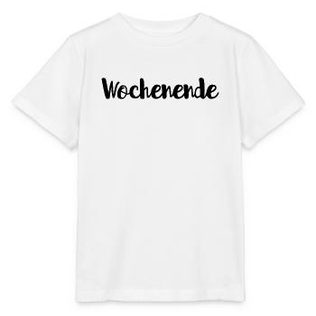 Wochenende - Stanley/Stella Kinder T-Shirt MINI CREATOR  - Weiß - Vorne - Maike (125cm)