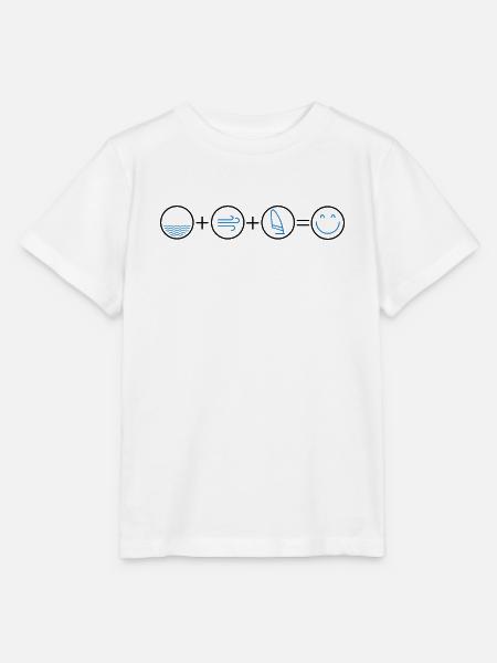 Icons Wasser Wind Windsurfen - Stanley/Stella Kinder T-Shirt MINI CREATOR - Weiß