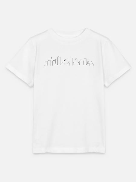 Skyline von Buffalo - Stanley/Stella Kinder T-Shirt MINI CREATOR - Weiß