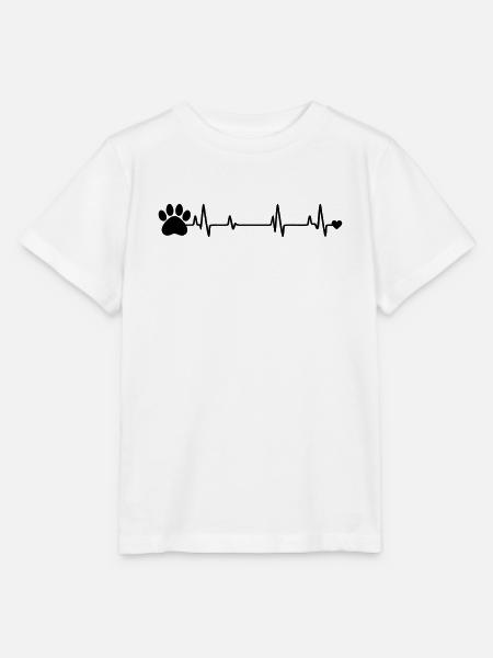 Pfotenabdruck - Stanley/Stella Kinder T-Shirt MINI CREATOR - Weiß