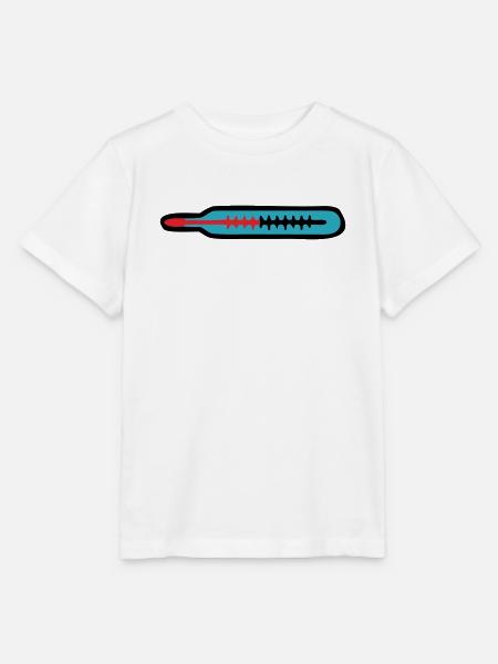 Thermometer Medizin Kinderarzt Praxis Praxisteam - Stanley/Stella Kinder T-Shirt MINI CREATOR  - Weiß