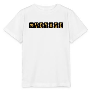 Voyage - T-shirt bio MINI CREATOR Stanley/Stella Enfant - blanc - Devant - Maike (125cm)