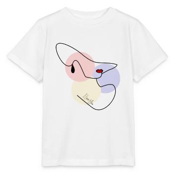WIFE. DAUGHTER. ADOLESCENT. WOMEN'S DAY - Stanley/Stella MINI CREATOR Kids’ T-Shirt - white - Front - Maike (125cm)