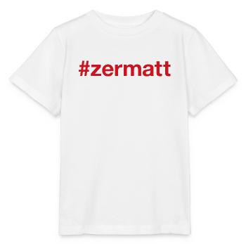 ZERMATT Switzerland Schweiz - Stanley/Stella Kinder T-Shirt MINI CREATOR  - Weiß - Vorne - Maike (125cm)