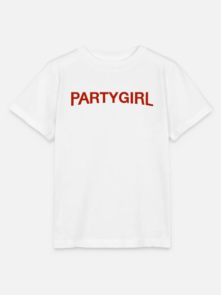 Partygirl - Stanley/Stella Kinder T-Shirt MINI CREATOR  - Weiß