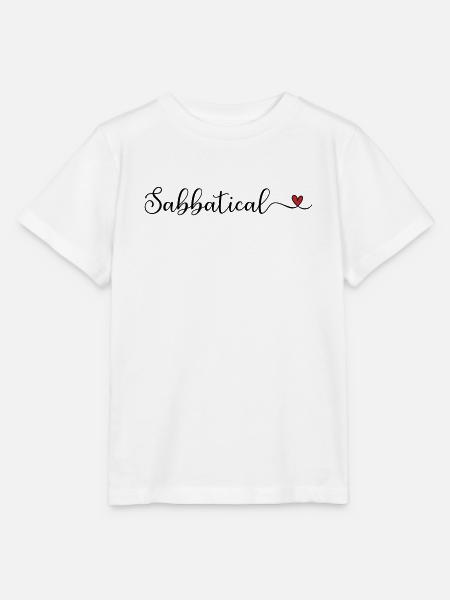 Sabbatical niedliche Typografie mit Herz - Stanley/Stella Kinder T-Shirt MINI CREATOR - Weiß