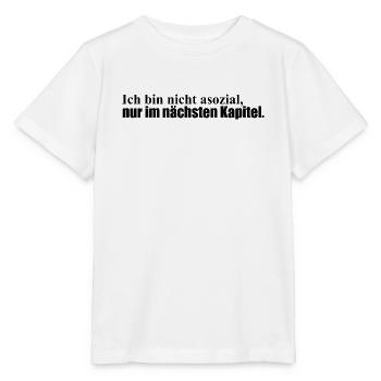 Nächstes Kapitel - Stanley/Stella Kinder T-Shirt MINI CREATOR  - Weiß - Vorne - Maike (125cm)