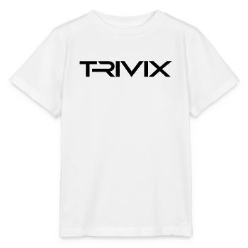 TRIVIX Offizielles Merchandise | Elektronische Musik - Stanley/Stella Kinder T-Shirt MINI CREATOR  - Weiß - Vorne - Maike (125cm)