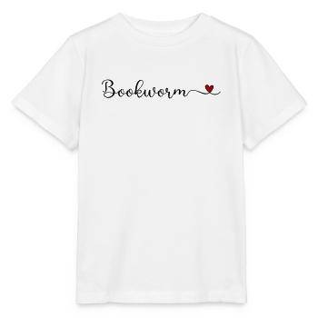 Bücherwurm - Stanley/Stella Kinder T-Shirt MINI CREATOR  - Weiß - Vorne - Maike (125cm)