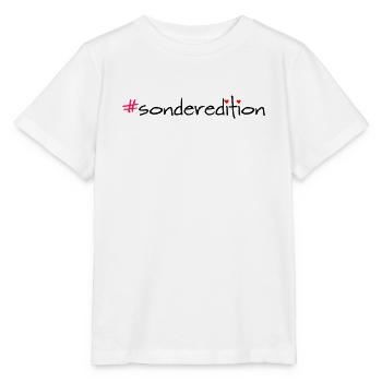 Édition spéciale Hashtag Slogan Shirt - T-shirt bio MINI CREATOR Stanley/Stella Enfant - blanc - Devant - Maike (125cm)