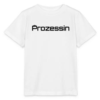 Prozessin = Prinzessin + Prozess - Stanley/Stella Kinder T-Shirt MINI CREATOR  - Weiß - Vorne - Maike (125cm)