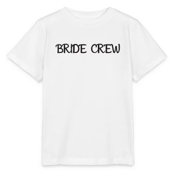 Équipage de la mariée - T-shirt bio MINI CREATOR Stanley/Stella Enfant - blanc - Devant - Maike (125cm)
