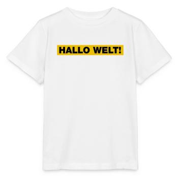 Hallo Welt! - Stanley/Stella Kinder T-Shirt MINI CREATOR  - Weiß - Vorne - Maike (125cm)