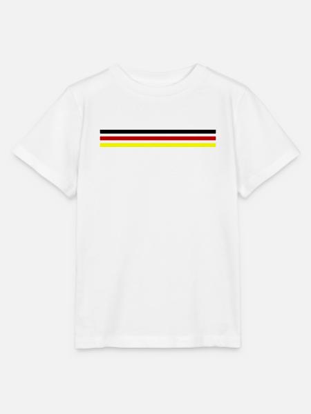 Deutschland Fahne - Stanley/Stella Kinder T-Shirt MINI CREATOR - Weiß
