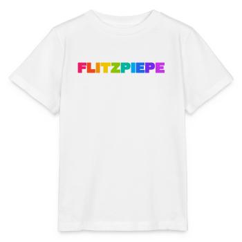 Flitzpiepe - Stanley/Stella Kinder T-Shirt MINI CREATOR  - Weiß - Vorne - Maike (125cm)