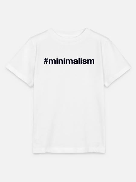 MINIMALISM Minimalismus - Stanley/Stella Kinder T-Shirt MINI CREATOR  - Weiß