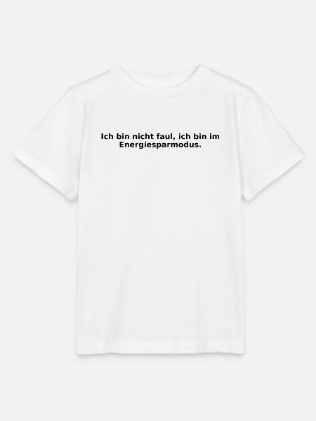 Energiesparmodus_Design - Stanley/Stella Kinder T-Shirt MINI CREATOR  - Weiß