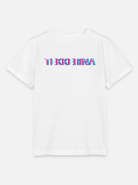 Hardtekk Tekk - Stanley/Stella Kinder T-Shirt MINI CREATOR - Weiß
