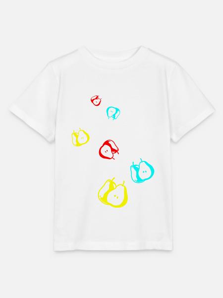 Birne Obst - Stanley/Stella Kinder T-Shirt MINI CREATOR - Weiß