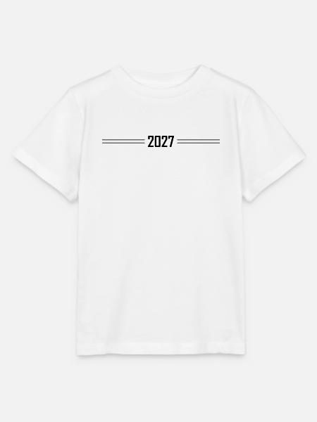 2027 Strich Symbol - Stanley/Stella Kinder T-Shirt MINI CREATOR - Weiß