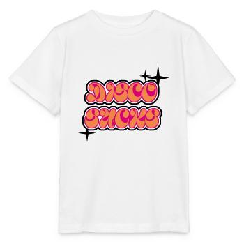 DISCO SUCKS Feriern Party machen - Stanley/Stella Kinder T-Shirt MINI CREATOR  - Weiß - Vorne - Maike (125cm)