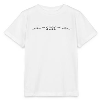 Ornement 2026 - T-shirt bio MINI CREATOR Stanley/Stella Enfant - blanc - Devant - Maike (125cm)