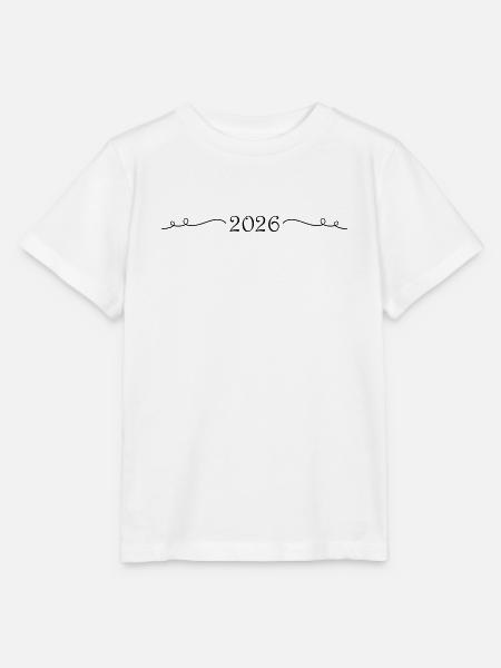 2026 Ornament - Stanley/Stella Kinder T-Shirt MINI CREATOR - Weiß