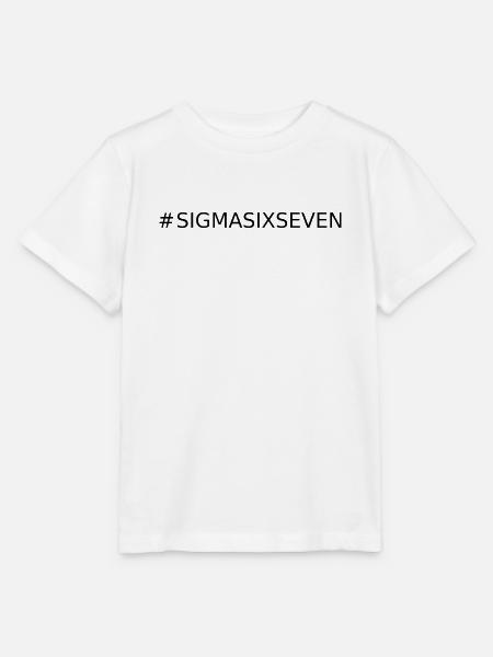 #sigmasixseven - Stanley/Stella Kinder T-Shirt MINI CREATOR  - Weiß