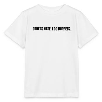 ANDERE HASSEN. ICH MACHE PURBEES. - Stanley/Stella Kinder T-Shirt MINI CREATOR  - Weiß - Vorne - Maike (125cm)