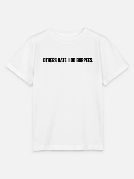 ANDERE HASSEN. ICH MACHE PURBEES. - Stanley/Stella Kinder T-Shirt MINI CREATOR - Weiß