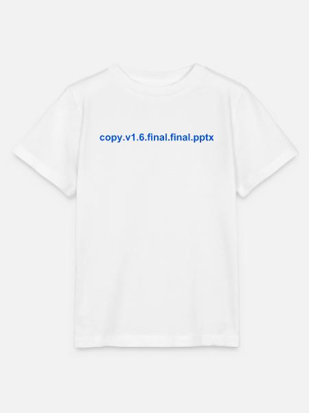 The final PowerPoint - Stanley/Stella Kinder T-Shirt MINI CREATOR  - Weiß