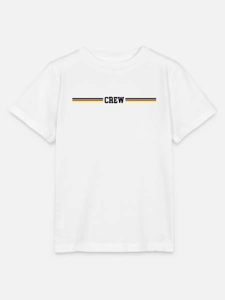 Crew Deutschland Fahne - Stanley/Stella Kinder T-Shirt MINI CREATOR  - Weiß