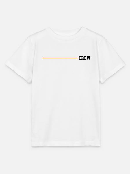 Crew Deutschland Fahne - Stanley/Stella Kinder T-Shirt MINI CREATOR  - Weiß