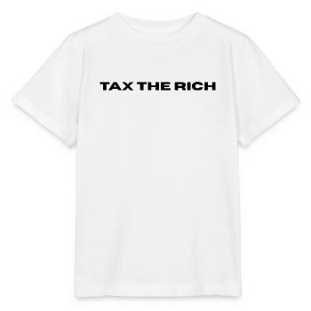 TAX_THE_RICH - Stanley/Stella MINI CREATOR Kids’ T-Shirt - white - Front - Maike (125cm)