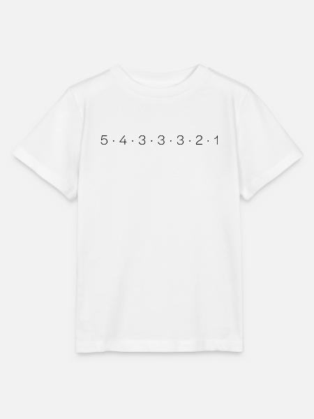 Pilates-Humor-Countdown – Pilates-Lehrer-Geschenk - Stanley/Stella Kinder T-Shirt MINI CREATOR - Weiß