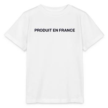 PRODUIT EN FRANCE - T-shirt bio MINI CREATOR Stanley/Stella Enfant - blanc - Devant - Maike (125cm)