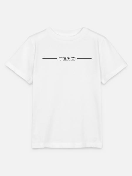 Team Outline - Stanley/Stella Kinder T-Shirt MINI CREATOR - Weiß
