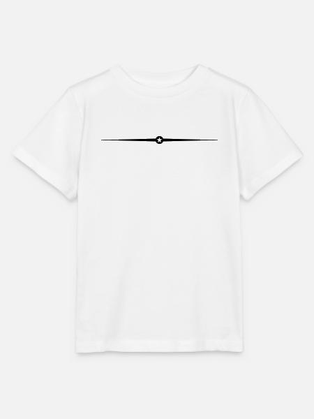 Stern Linie Symbol - Stanley/Stella Kinder T-Shirt MINI CREATOR - Weiß