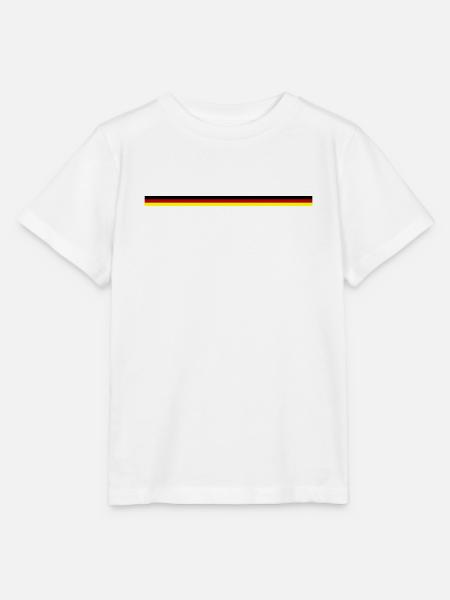 Fahne Deutschland - Stanley/Stella Kinder T-Shirt MINI CREATOR - Weiß