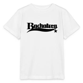 Bachatera Star - Bachata Danse T-shirt - T-shirt bio MINI CREATOR Stanley/Stella Enfant - blanc - Devant - Maike (125cm)