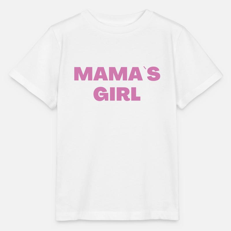 La fille de maman - T-shirt bio MINI CREATOR Stanley/Stella Enfant - blanc