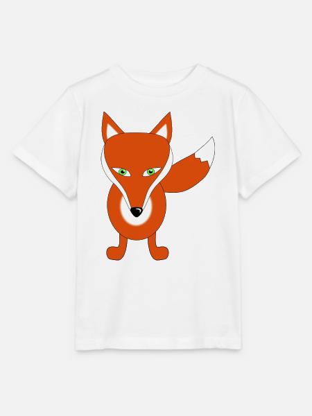 fuchs tier lustig - Stanley/Stella Kinder T-Shirt MINI CREATOR - Weiß