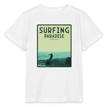 Surfenparadies Honolulu - Stanley/Stella Kinder T-Shirt MINI CREATOR  - Weiß - Vorne - Maike (125cm)