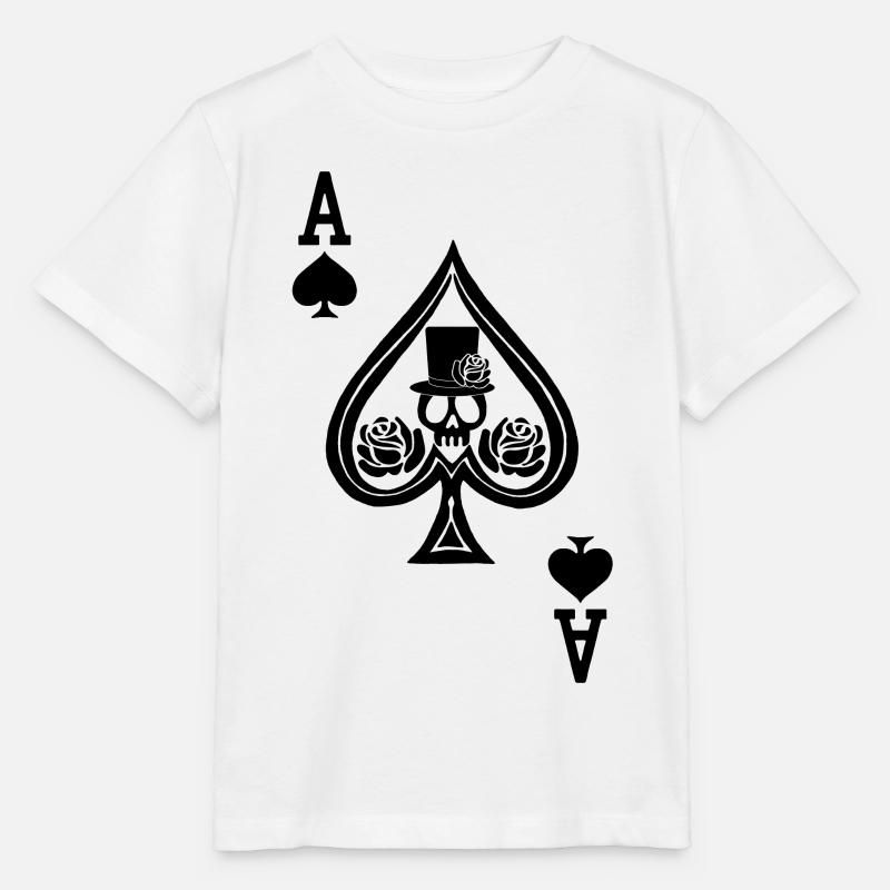 Spaten Schädel - Stanley/Stella Kinder T-Shirt MINI CREATOR - Weiß