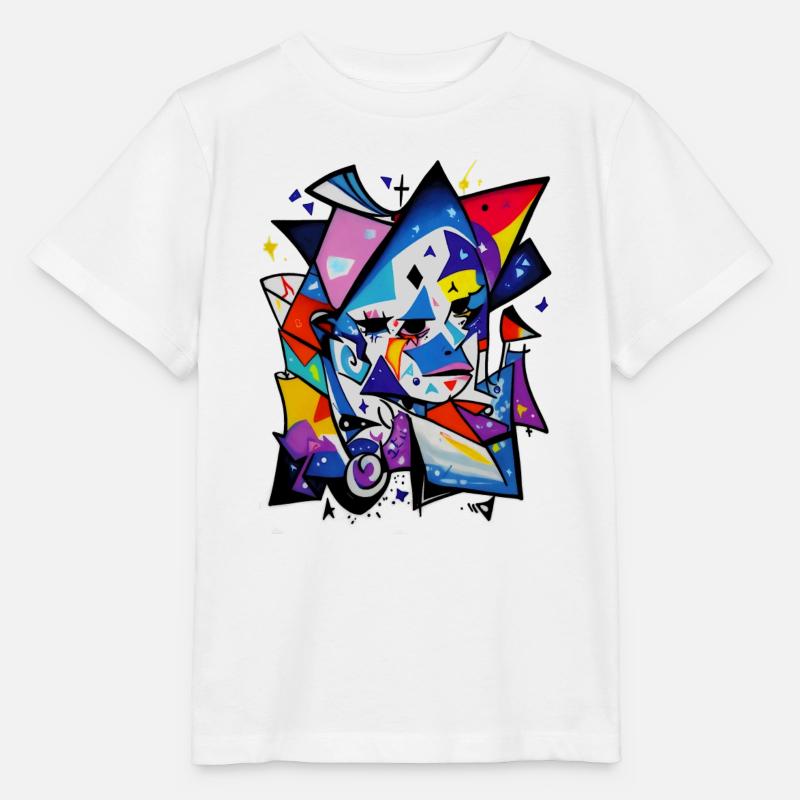Graffiti - T-shirt bio MINI CREATOR Stanley/Stella Enfant - blanc